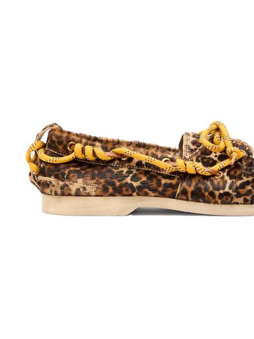 Mocassino Cruise Donna in cavallino leopardato Golden Goose Golden Goose | GWF00883F00831981487